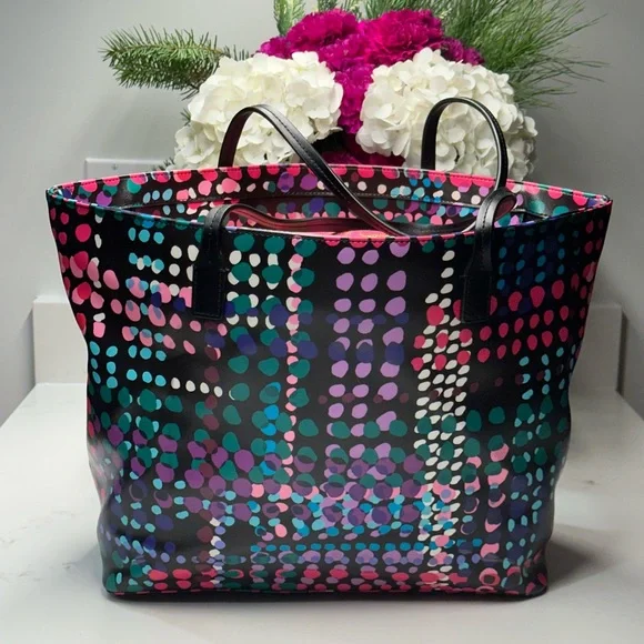 Kate Spade Multicolor Polka Dot Tote - Picture 3 of 14